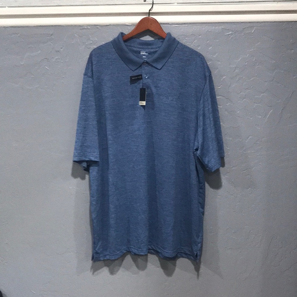 New blue golf-style shirt